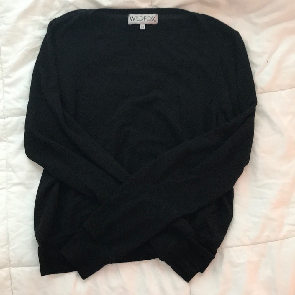Wildfox Black pullover